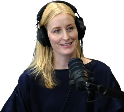 Gast Julia Bösch des Unternehmer Macher Podcasts